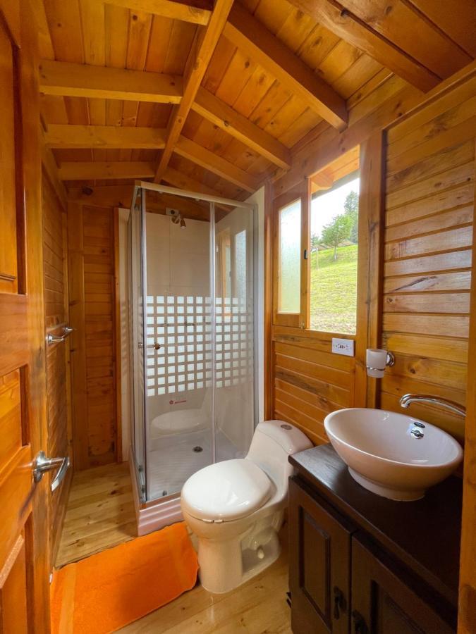 Glamping Y Chalet Aventura Park Villa De Leyva La Periquera エクステリア 写真