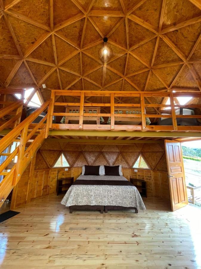 Glamping Y Chalet Aventura Park Villa De Leyva La Periquera エクステリア 写真