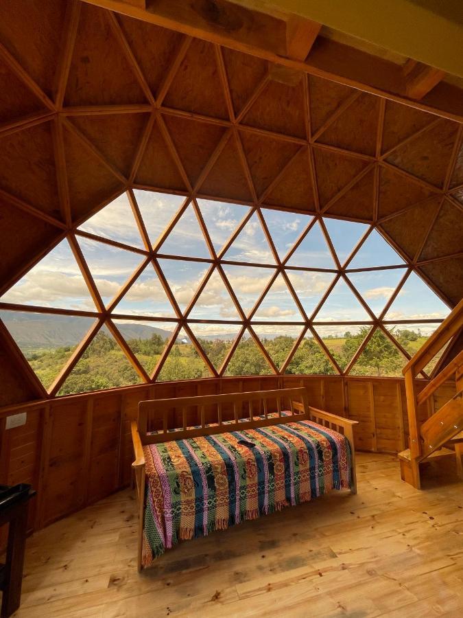 Glamping Y Chalet Aventura Park Villa De Leyva La Periquera エクステリア 写真