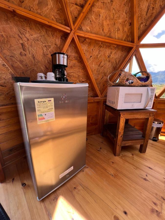 Glamping Y Chalet Aventura Park Villa De Leyva La Periquera エクステリア 写真