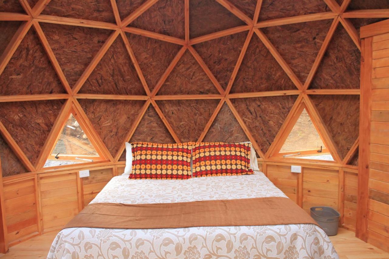 Glamping Y Chalet Aventura Park Villa De Leyva La Periquera エクステリア 写真